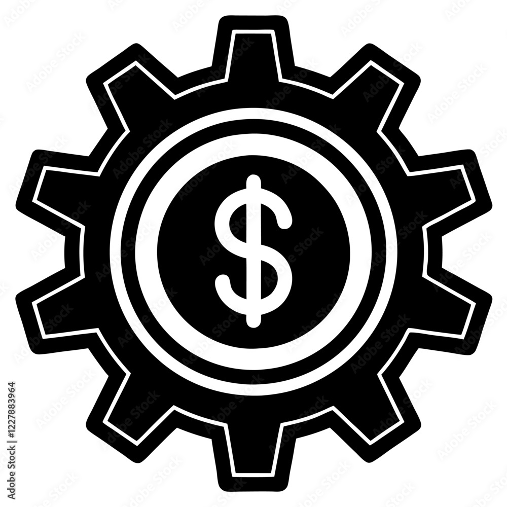 dollar symbol in a background dollar symbol in a background