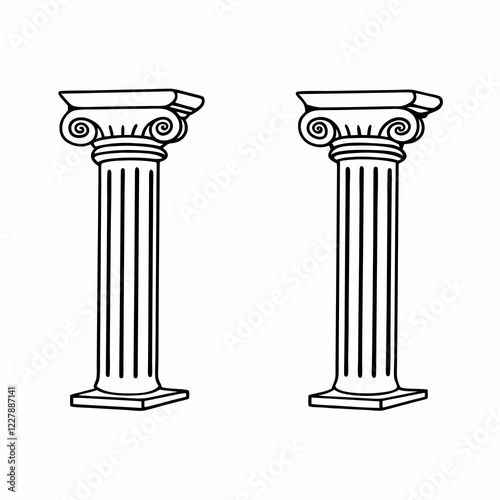 antique greek column