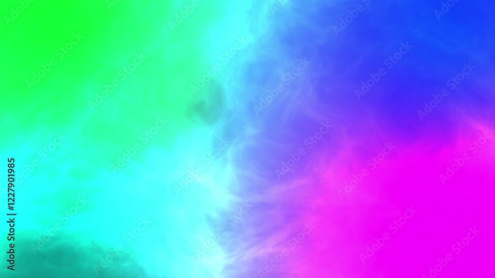 multi color abstract waving background with fractal noise turbulence