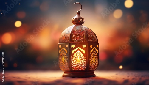 Elegant Ramadan Kareem Collection: Crescent Moons, Lanterns, and Islamic Calligraphy
