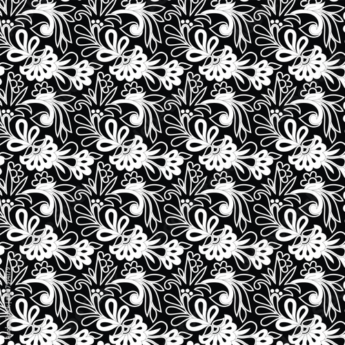 Beautiful Flower Design Pattern, Flower Background, Wallpaper, Fabric Print