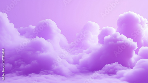 A purple sky with clouds