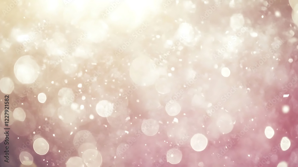 Abstract Background Of Sparkling Lights And Bokeh Abstract Background Of Sparkling Lights And Bokeh