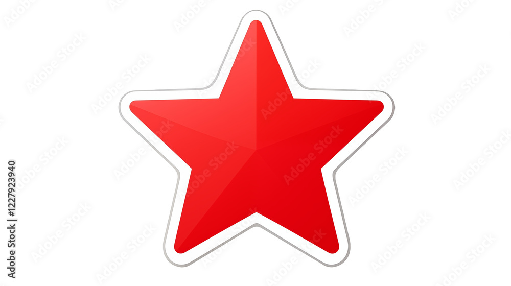 Red Star Icon Premium Quality Graphic for Websites Apps and Branding Projects High Resolution Vector Illustration  Perfect for Award Achievement and Rating Design Elements Versatile and Modern Style