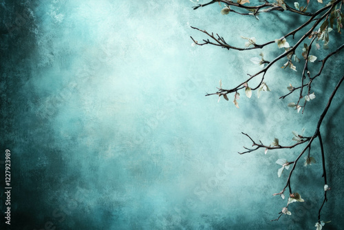Dark Green Nature Background