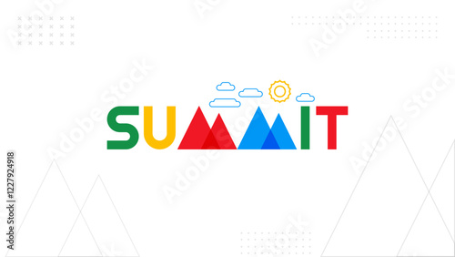 Business Summit Logo Design Template