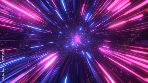 High Speed lights, motion trails	

