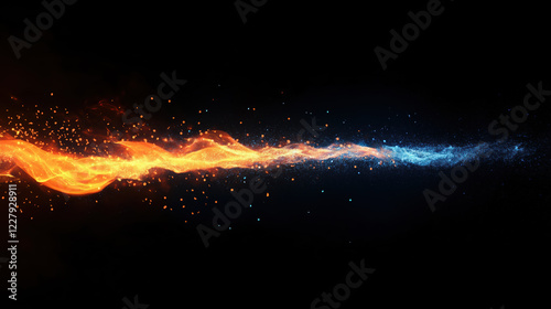 High Speed lights, motion trails	

