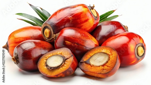Fresh Palm Fruits with Kernels