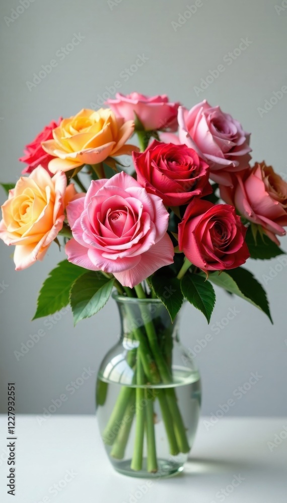 Beautiful flowers in a vase, bouquet, flowers Beautiful flowers in a vase, bouquet, flowers