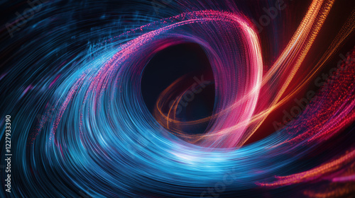 High Speed lights, motion trails	
