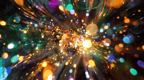 High Speed lights, motion trails	
