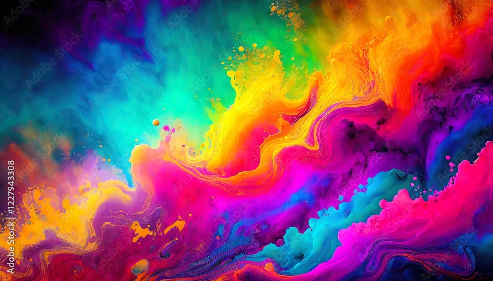Abstract colourful gradient liquid background Abstract colourful gradient liquid background