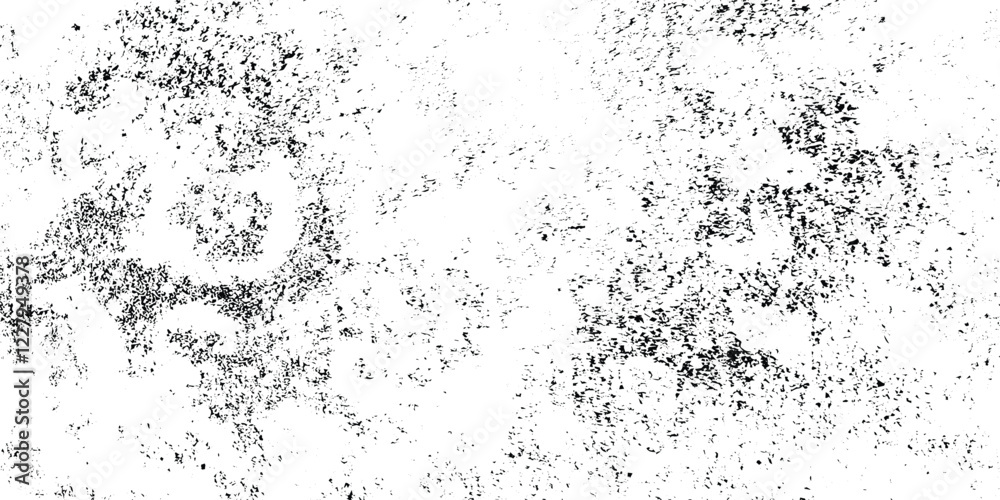 Fototapeta premium Abstract texture dust old damage dirty grainy and dusty scratches on white background overlay vector textures .