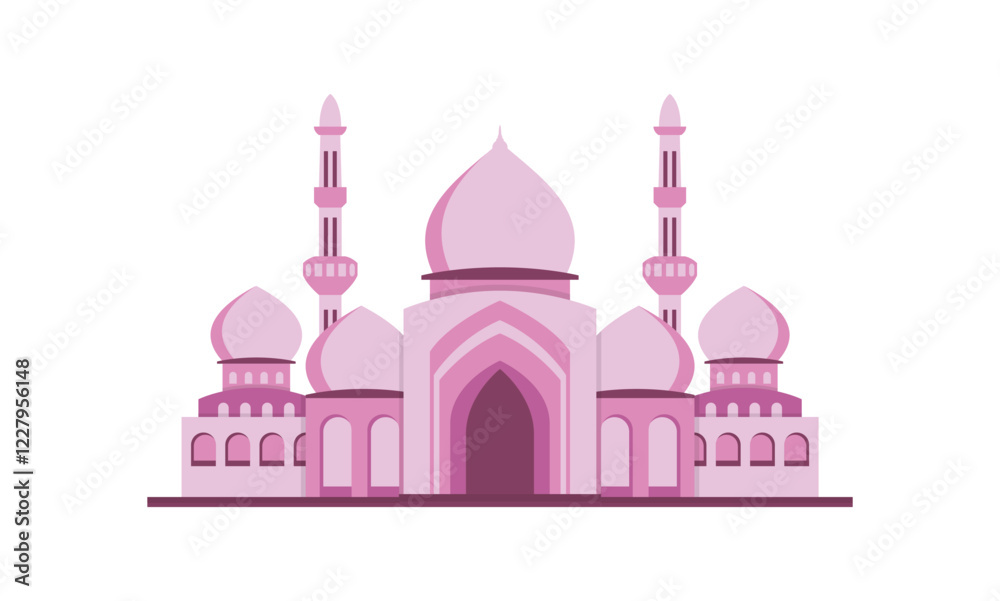 Mosque Moderm Geometric Flat Design Mosque Moderm Geometric Flat Design