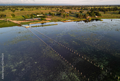 sunset in the Brazilian Pantanal