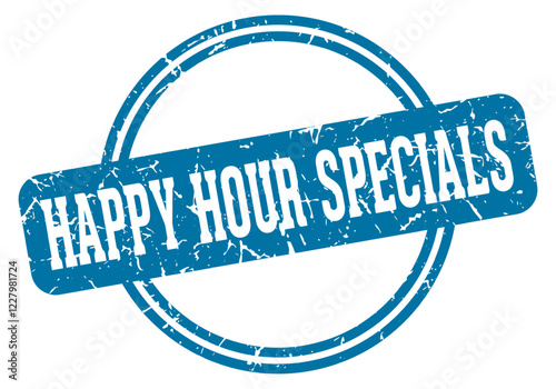 happy hour specials stamp