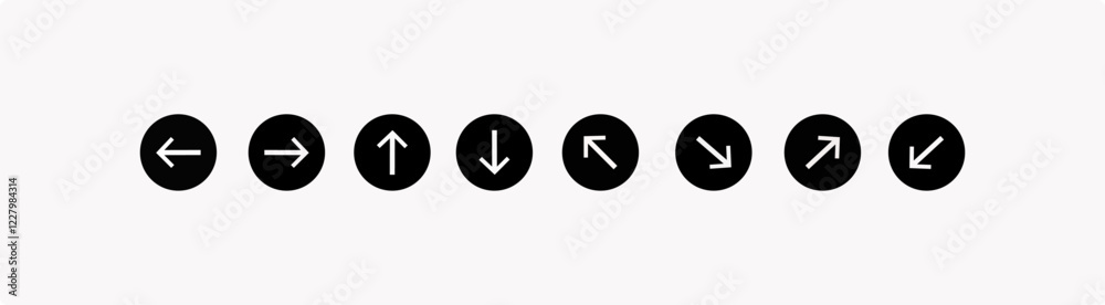 Arrow Line Icons, arrow icon vector set. Editable Stroke. Pixel Perfect. For Mobile and Web.