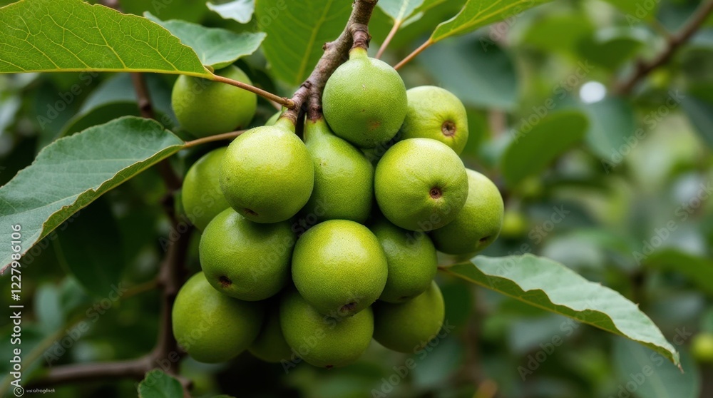 Ripe Guavas on a Small Tree Ripe Guavas on a Small Tree