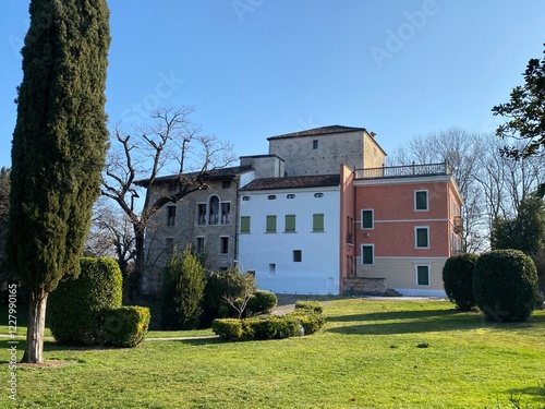 Obraz na płótnie Pordenone - Castello di Torre di Pordenone w salonie