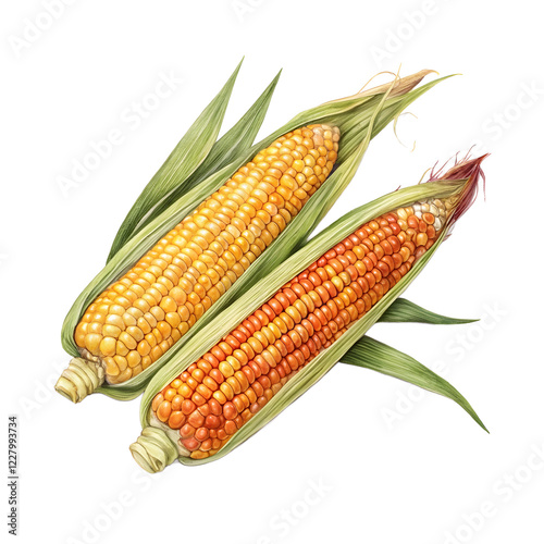 Wallpaper Mural corn on the cob Torontodigital.ca