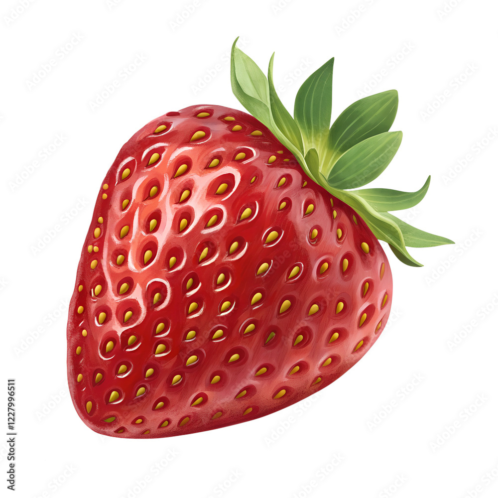 Fresh strawberry isolated on transparent background Fresh strawberry isolated on transparent background
