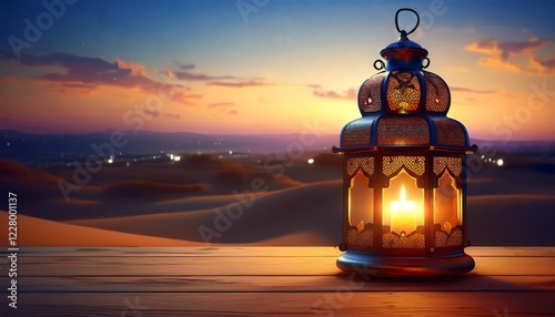 Elegant Ramadan Kareem Collection: Crescent Moons, Lanterns, and Islamic Calligraphy