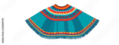 Ethnic Mexican Serape Illustration