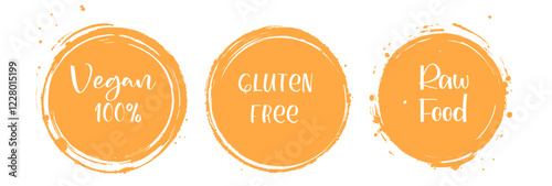 Set eco friendly label