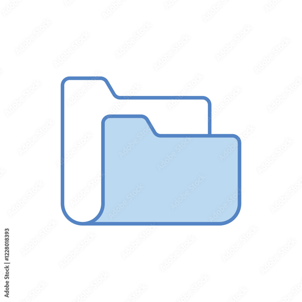 Folder vector icon Folder vector icon