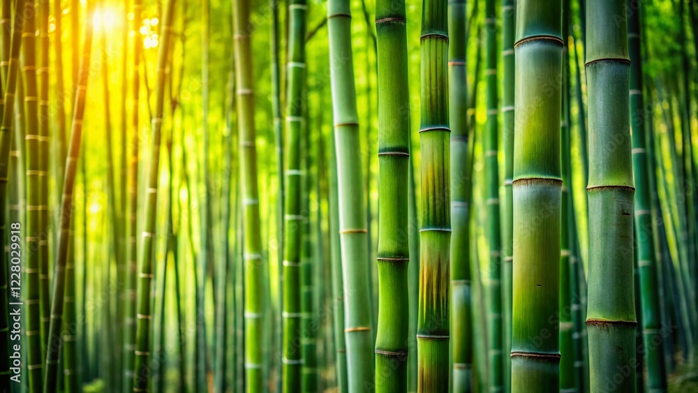 Miniature Bamboo Forest Texture Background: Tilt-Shift Photography of Waving Bamboo Miniature Bamboo Forest Texture Background: Tilt-Shift Photography of Waving Bamboo