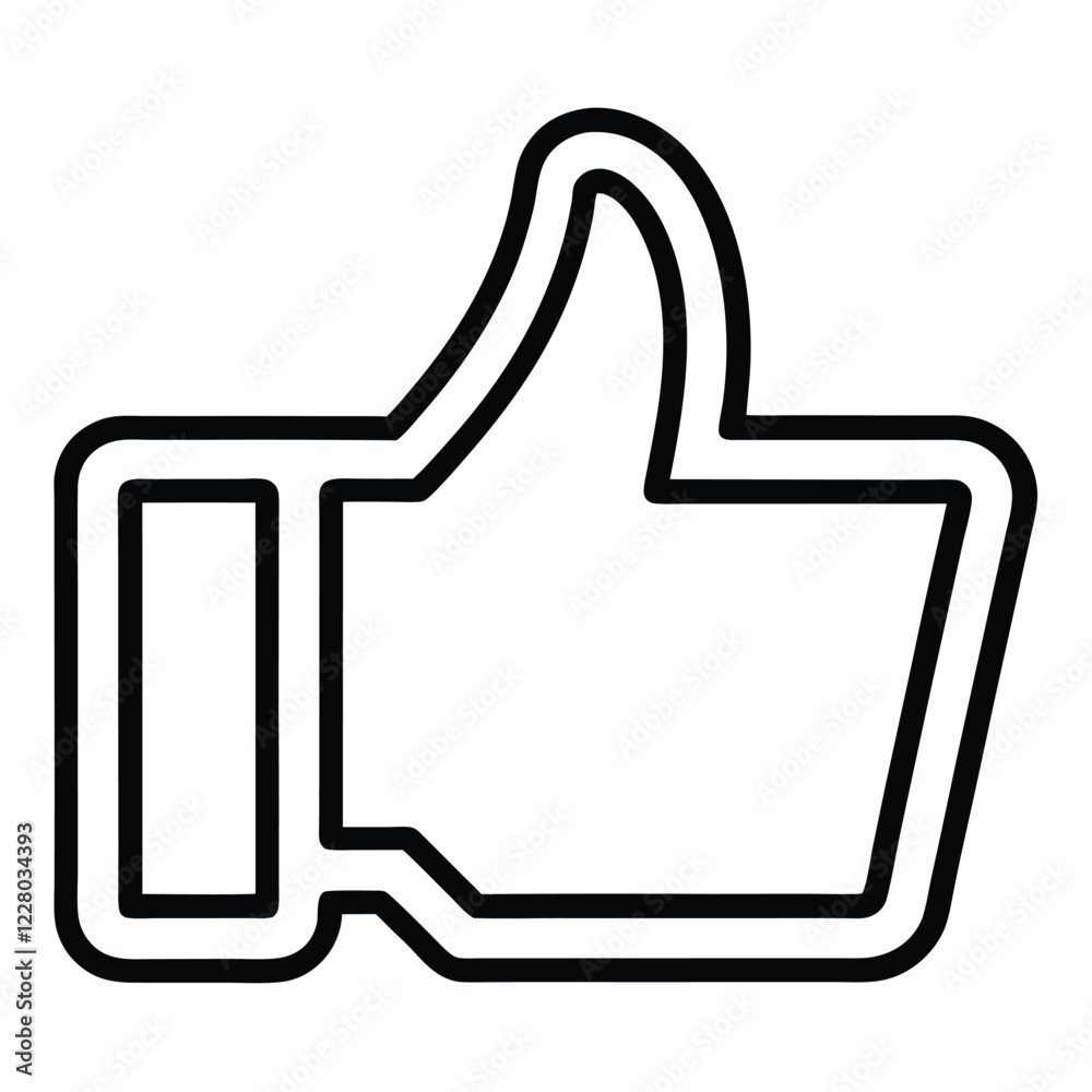 Like Icon Vector Illustration Design for Social Media Engagement and Interaction Like Icon Vector Illustration Design for Social Media Engagement and Interaction