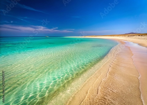 Minimalist Eritrea Beach Scene: Dahlak Archipelago, Horn of Africa photo