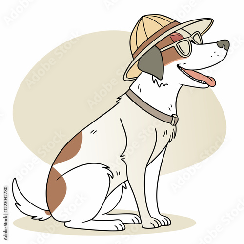 illustration of a dog