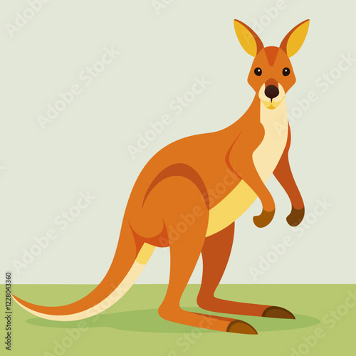 illustration of a kangaroo