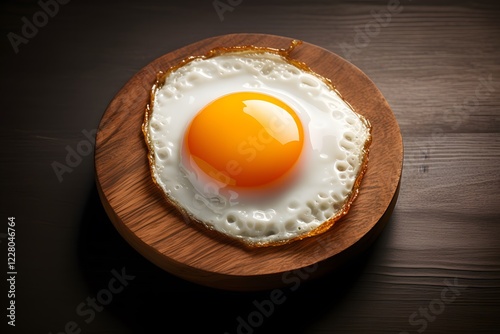 Perfectly Cooked Sunny Side Up Egg