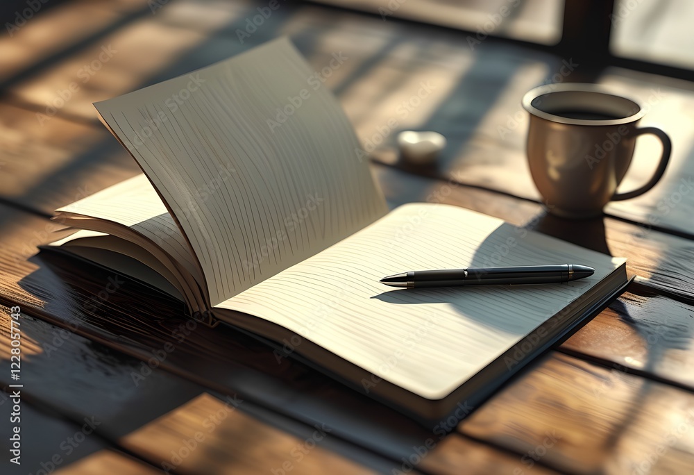 Fototapeta premium notebook mockup
