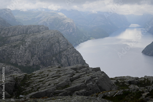 Fototapeta Naklejka Na Ścianę i Meble -  landscape with fog