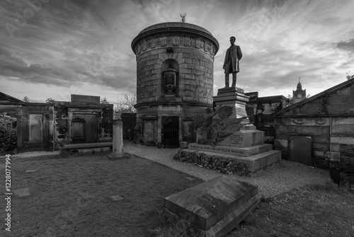 Grave of the famous philosopher David Hume photo