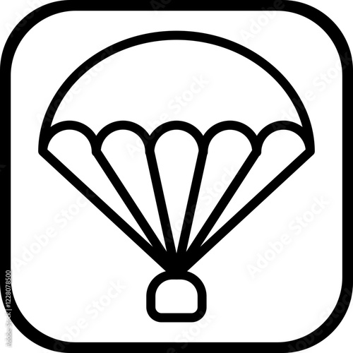 Parachute Icon Style