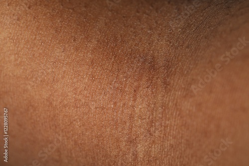 Macro view of normal skin as background photo