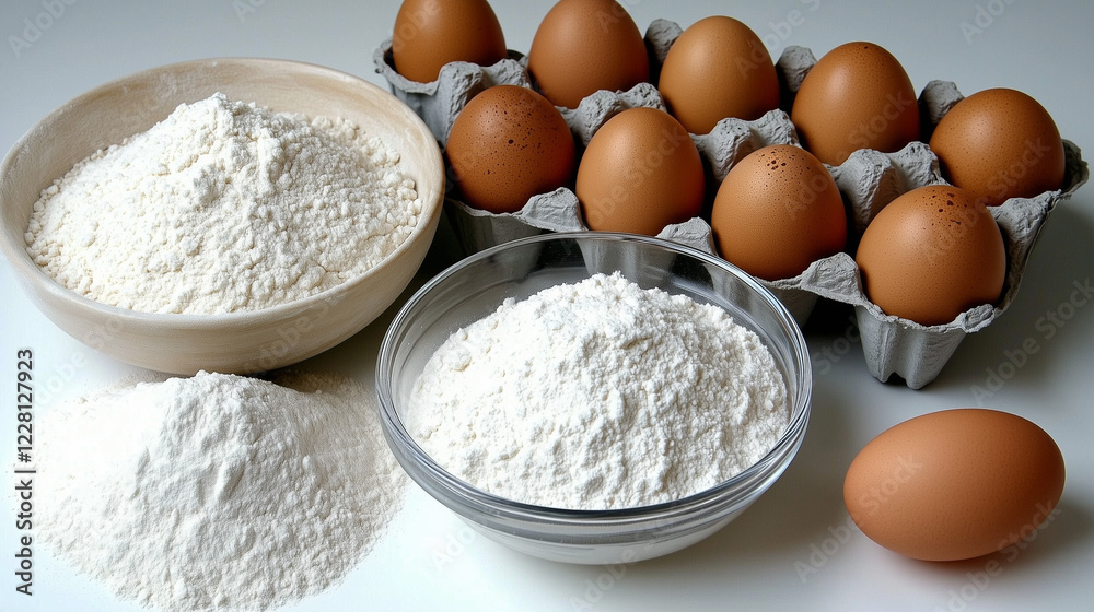 Minimalist Baking Ingredients on a Clean Kitchen Counter Minimalist Baking Ingredients on a Clean Kitchen Counter