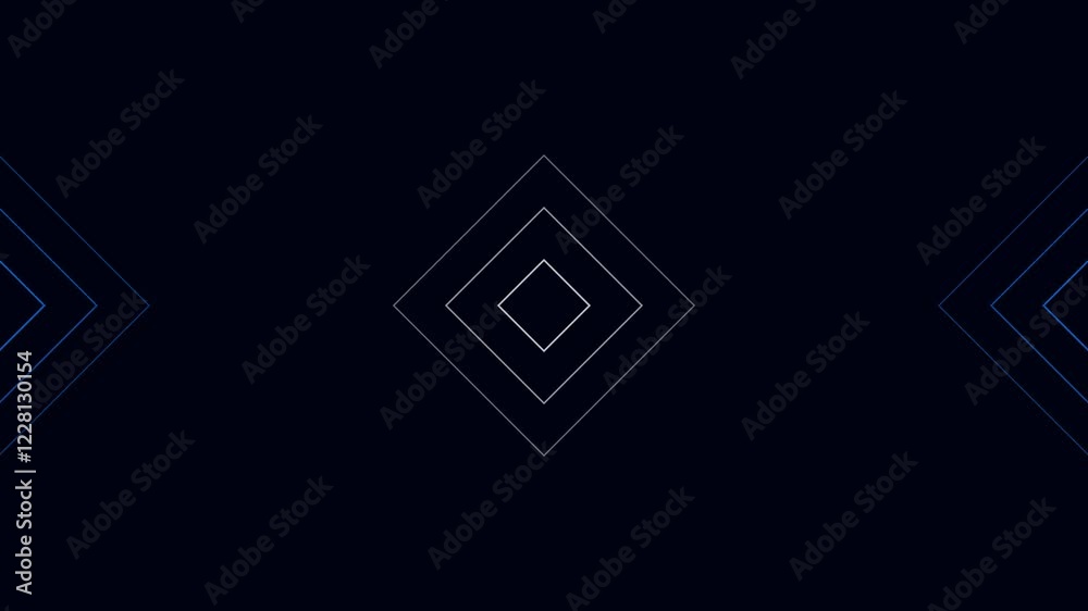 Digital radio wave white color animation. Radio wave on world map dark blue background. Digital radio wave white color animation. Radio wave on world map dark blue background.