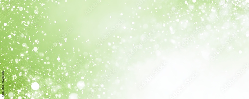 A blurred background with blue and green bokeh circles, suitable for Christmas or spring themes A blurred background with blue and green bokeh circles, suitable for Christmas or spring themes