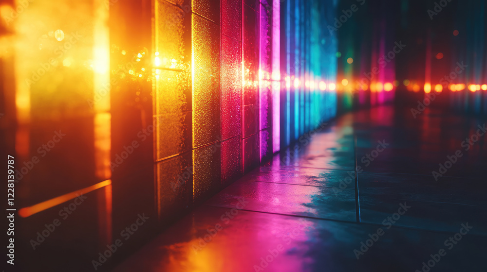Black background with colorful lights, light beams, blurry cinematic sparkling in the air, glitchcore, glowy iridescence bokeh sparkles. Festive light leak overlay Black background with colorful lights, light beams, blurry cinematic sparkling in the air, glitchcore, glowy iridescence bokeh sparkles. Festive light leak overlay