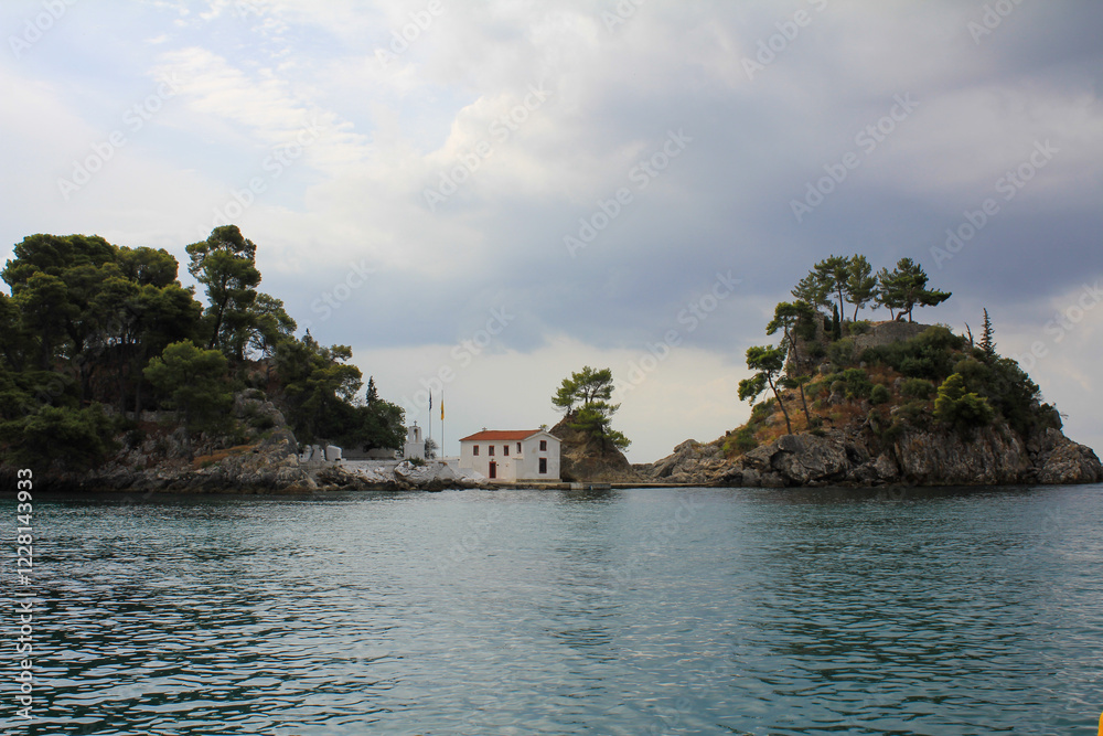 Church of St. Theotokos on the island of Panagia near Parga Church of St. Theotokos on the island of Panagia near Parga