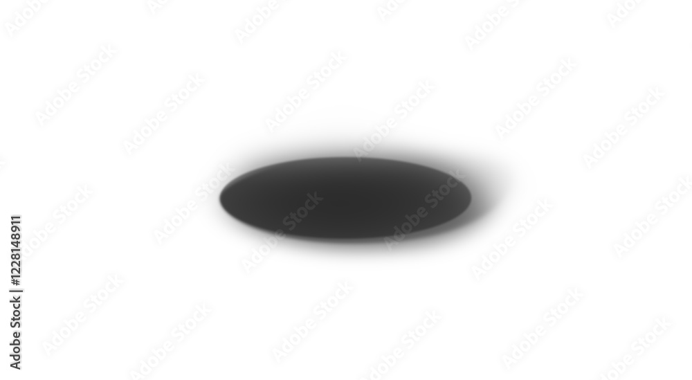 OMBRE OVALE POUR OBJET CYLINDRIQUE