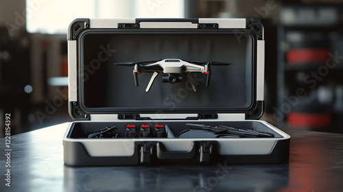 Compact Drone in Dedicated Protective Case: Advanced Engineering in a Neat, Ready-to-Go Package photo