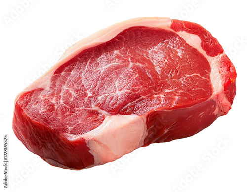 Obraz na płótnie raw steak meat isolated w salonie