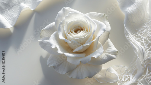 Beautiful White Roses Stock photos